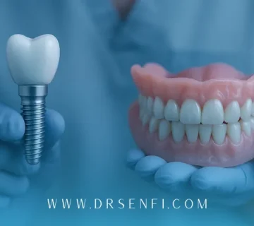 تفاوت ایمپلنت با دندان مصنوعی چیه؟